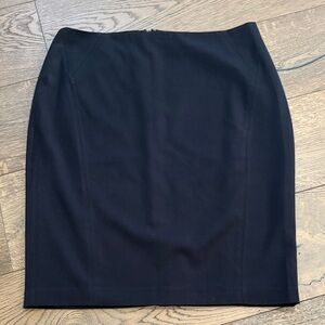 White House Black Market Classic Black Pencil Skirt